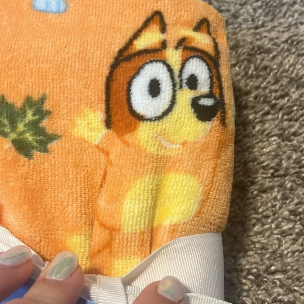 Bluey Viral Halloween Hand Towels 2 Pack NWT‎